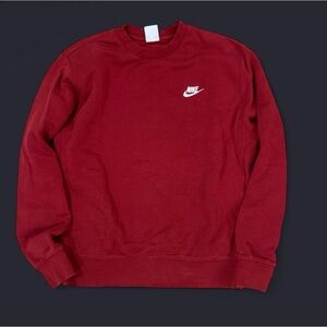 Nike Men's Crimson Crewneck Sweater